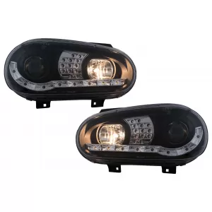 LED Scheinwerfer für VW Golf IV 4 Cabrio Schrägheck Variant 09.97-09.03-image-6094005