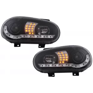 LED Scheinwerfer für VW Golf IV 4 Cabrio Schrägheck Variant 09.97-09.03-image-6094008