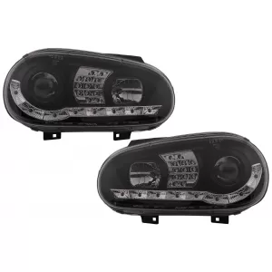 LED Scheinwerfer für VW Golf IV 4 Cabrio Schrägheck Variant 09.97-09.03-image-6094011