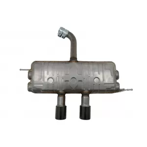 image-46-Komplett kipufogórendszer VW Golf 5 R32 (2003-2007) Golf 6 R20 (2008-2013) Catback dob zongoralakk fekete