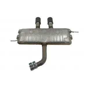 Komplett kipufogórendszer VW Golf 5 R32 (2003-2007) Golf 6 R20 (2008-2013) Catback dob zongoralakk fekete-image-6095451