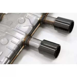 Komplett kipufogórendszer VW Golf 5 R32 (2003-2007) Golf 6 R20 (2008-2013) Catback dob zongoralakk fekete-image-6095452