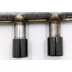 Komplett kipufogórendszer VW Golf 5 R32 (2003-2007) Golf 6 R20 (2008-2013) Catback dob zongoralakk fekete-image-6095454