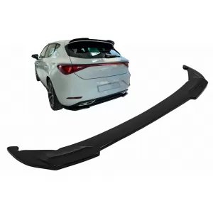 image-32-Hintere Stoßstange Spoiler-Splitter für Seat Leon Mk4 FR 2020+ Glänzend Schwarz