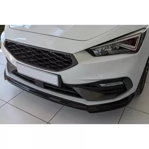Vordere Stoßstange Spoilerlippe für Seat Leon MK4 FR 2020+ Glänzend Schwarz-image-6094457
