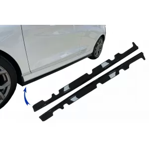 image-11-Küszöb spoiler toldat Ford Fiesta Mk8 ST / ST-Line (2017-2021) Piano Black