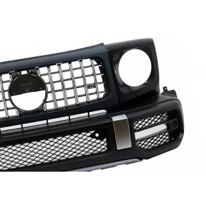 Kit Parachoques para Mercedes G W463 Facelift 18+ G63 Look Parrilla Pasos de rueda-image-6105012