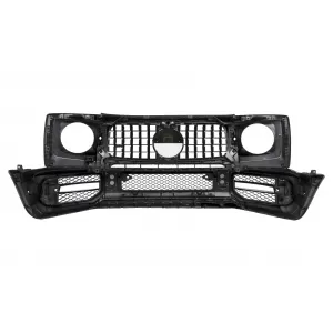 Kit Parachoques para Mercedes G W463 Facelift 18+ G63 Look Parrilla Pasos de rueda-image-6105016