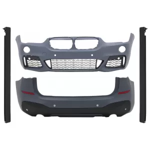 image-58-Kit carrozzeria per BMW X1 SUV F48 2015-2019 Minigonne laterali paraurti M Sport Design