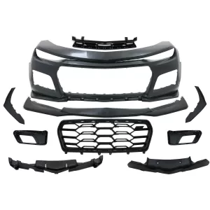 Stoßstange für Chevrolet Camaro LT RS SS 2015-2018 Kühlergrill Unterlippe Klappen-image-6096831