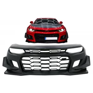 Stoßstange für Chevrolet Camaro LT RS SS 2015-2018 Kühlergrill Unterlippe Klappen-image-6127828
