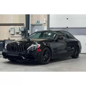 Pachet Exterior compatibil cu Mercedes C-Class W205 Sedan (2014-2020) C63 Design-image-6112918