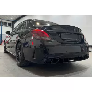 Pachet Exterior compatibil cu Mercedes C-Class W205 Sedan (2014-2020) C63 Design-image-6112920