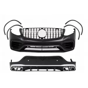 image-36-Bodykit für Mercedes GLC Coupe C253 15- 07.19 Stoßstange Radhäuser C63 Look