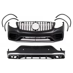 image-0-Body Kit para Mercedes GLC Coupe C253 15- 07.19 Parachoques C63 Look