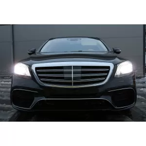 Kühlergrill für Mercedes S-Klasse W222 2014-08.2020 S63 S65 Look Chrom-image-6097026