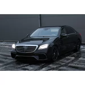 Kühlergrill für Mercedes S-Klasse W222 2014-08.2020 S63 S65 Look Chrom-image-6097027