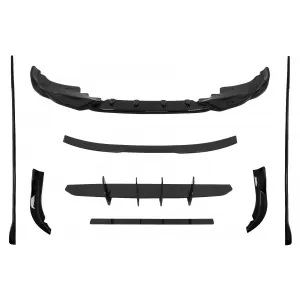 image-41-Aero-Bodykit Stoßstange Spoiler Diffusor-Erweiterungen für BMW 4 G22 Coupe 20+ M Tech