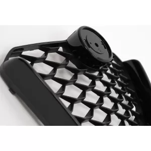 Grille Calandre pour Alfa Romeo Giulia 952 2016-2021 Nid d'Abeille Noir-image-6095749
