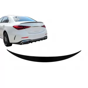 image-46-Kofferraumspoiler für Mercedes C-Klasse W206 Limousine 2021+ Glänzend schwarz