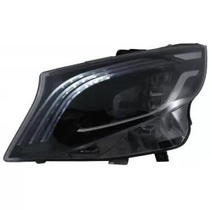 Full LED Headlights suitable for Mercedes V-Class W447 (2016-2020) Black