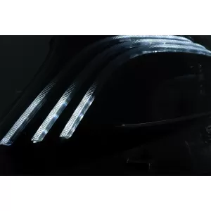 Full LED Headlights suitable for Mercedes V-Class W447 (2016-2020) Black
