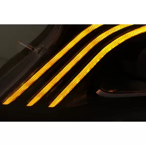 Full LED Headlights suitable for Mercedes V-Class W447 (2016-2020) Black