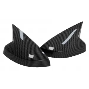 Mirror Covers suitable for Audi A3 8V RS3 Cabriolet Limousine Sportback (2012-2019) Bat Look Carbon