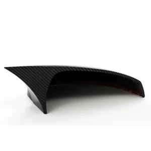 Mirror Covers suitable for Audi A3 8V RS3 Cabriolet Limousine Sportback (2012-2019) Bat Look Carbon