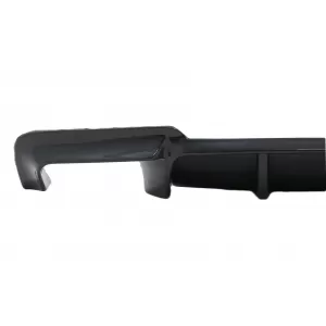 Difuzor de aer cu evacuare dubla compatibil cu BMW Seria 5 F10 F11 (2011-2017) M-Performance Design Negru Lucios-image-6096188