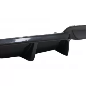 Difuzor de aer cu evacuare dubla compatibil cu BMW Seria 5 F10 F11 (2011-2017) M-Performance Design Negru Lucios-image-6096189