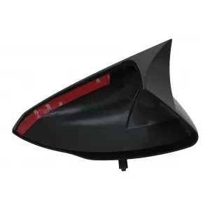 Spiegel Abdeckungen für VW Polo Hatchback AW MK6 2017-2020 Außenspiegel Schwarz Satz-image-6095427