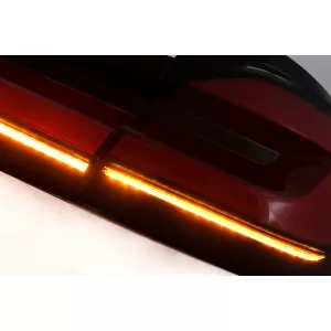 Voll-LED-Rückleuchten für BMW 5 G30 Limousine 17-19 LCI Design Statische Blinker-image-6096988