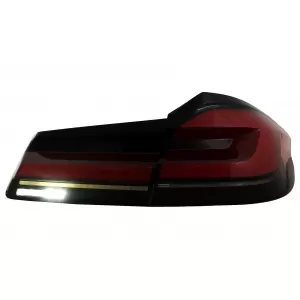 Voll-LED-Rückleuchten für BMW 5 G30 Limousine 17-19 LCI Design Statische Blinker-image-6096989