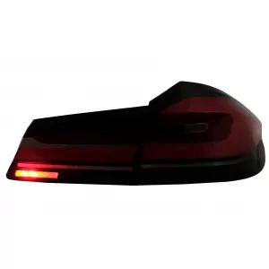 Voll-LED-Rückleuchten für BMW 5 G30 Limousine 17-19 LCI Design Statische Blinker-image-6096991
