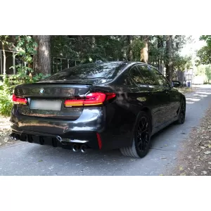Voll-LED-Rückleuchten für BMW 5 G30 Limousine 17-19 LCI Design Statische Blinker-image-6114951