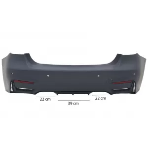 Pachet Exterior Complet compatibil cu BMW Seria 3 F30 (2011-2019) M3 Look-image-6095935