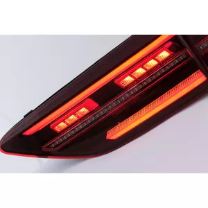 Stopuri Full LED compatibil cu VW Golf VIII Hatchback Mk8 MQB (2020-Up) cu Semnal Dinamic Secvential-image-6096570