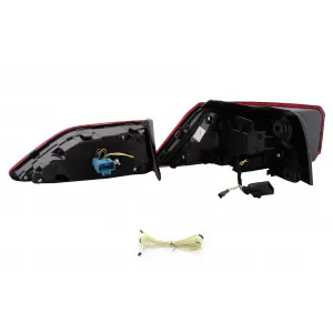 Stopuri Full LED compatibil cu VW Golf VIII Hatchback Mk8 MQB (2020-Up) cu Semnal Dinamic Secvential-image-6096585