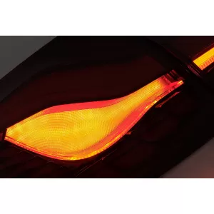 OLED hátsó lámpa BMW 5 F10 (2011-2017) piros-átlátszó dinamikus irányjelzővel-image-6096139