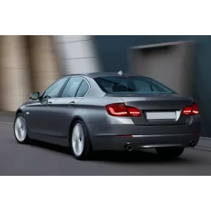 OLED hátsó lámpa BMW 5 F10 (2011-2017) piros-átlátszó dinamikus irányjelzővel-image-6096966