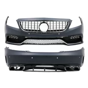 image-59-Body Kit für Mercedes CLS W218 C218 Limousine 11-18 Stoßfänger Endrohre