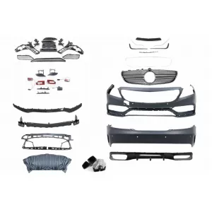 Body Kit für Mercedes CLS W218 C218 Limousine 11-18 Stoßfänger Endrohre-image-6338925