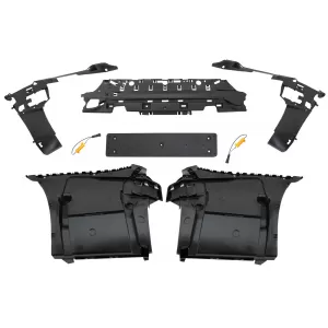 Body Kit pour BMW 5 G30 17-19 Pare-chocs Embouts silencieux Noir M5 Design-image-6095604