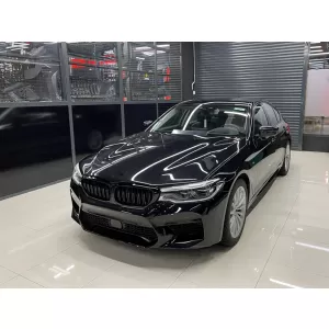 Body Kit pour BMW 5 G30 17-19 Pare-chocs Embouts silencieux Noir M5 Design-image-6095612