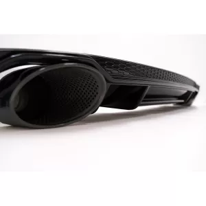 Diffusor Endrohre für Audi A4 B9 8W 16-18 Limousine Avant für S Line Stoßstange-image-6097218