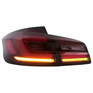 Full LED Feux Arrières pour BMW Série 5 F10 11-17 Clignotant Séquentiel Dynamique-image-6096172
