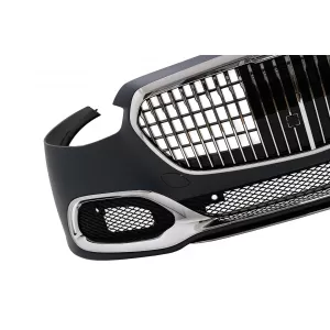 Umbau Bodykit für Mercedes S W223 Limousine 20+ Stoßstange M-Design Schwarz-image-6097650