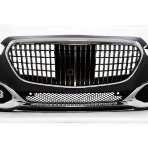 Umbau Bodykit für Mercedes S W223 Limousine 20+ Stoßstange M-Design Schwarz-image-6097653
