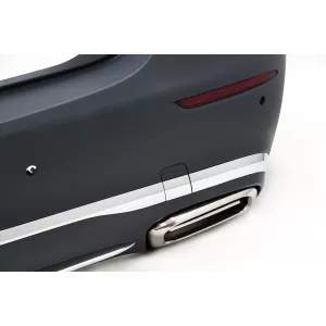 Umbau Bodykit für Mercedes S W223 Limousine 20+ Stoßstange M-Design Schwarz-image-6097661